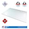 Floortex Glaciermat Heavy Duty Glass Chair Mat for Hard Floors & Carpets - 36" x 42" FC123642EG - alternate 7